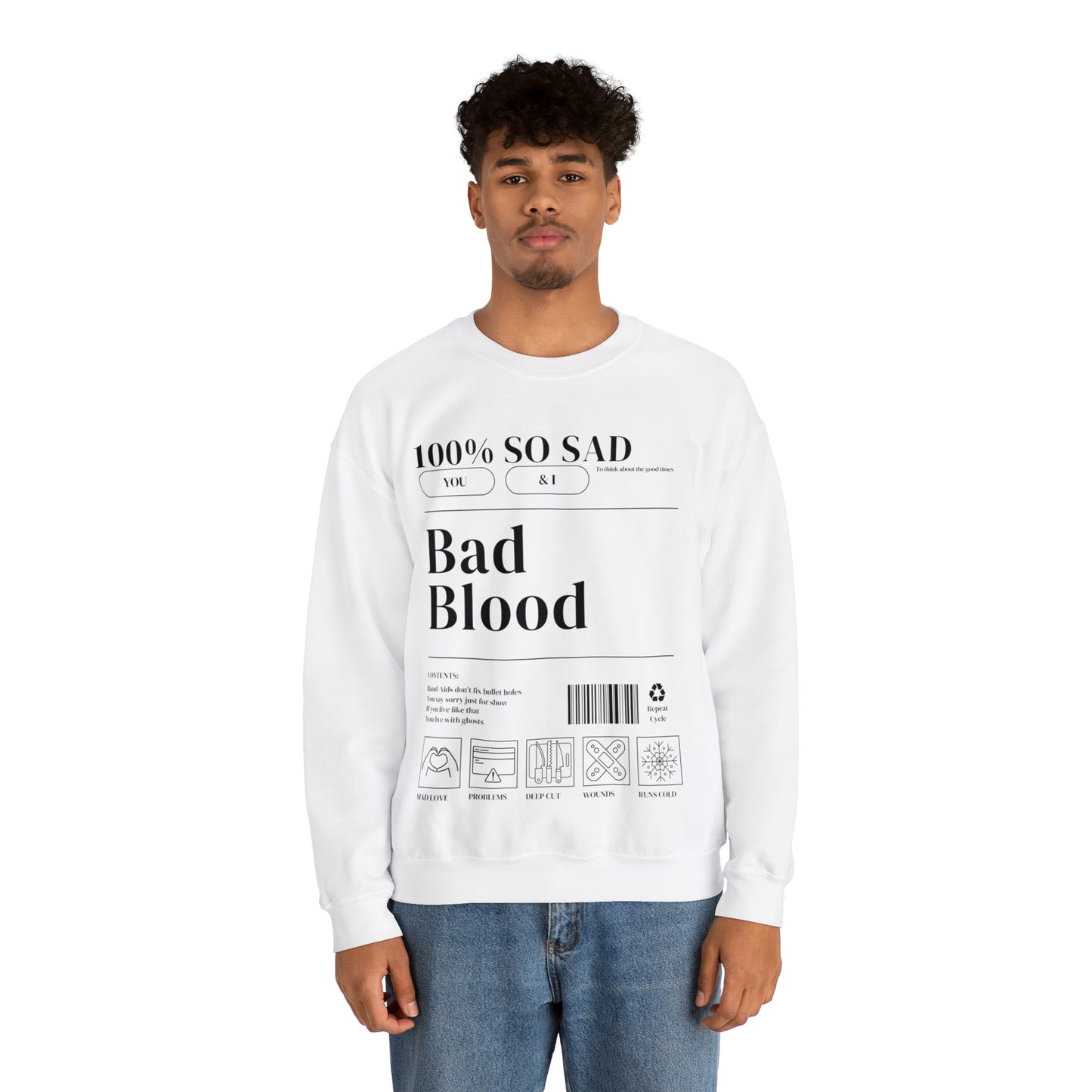 1989 BAD BLOOD Crewneck Sweatshirt