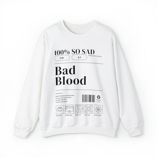 1989 BAD BLOOD Crewneck Sweatshirt