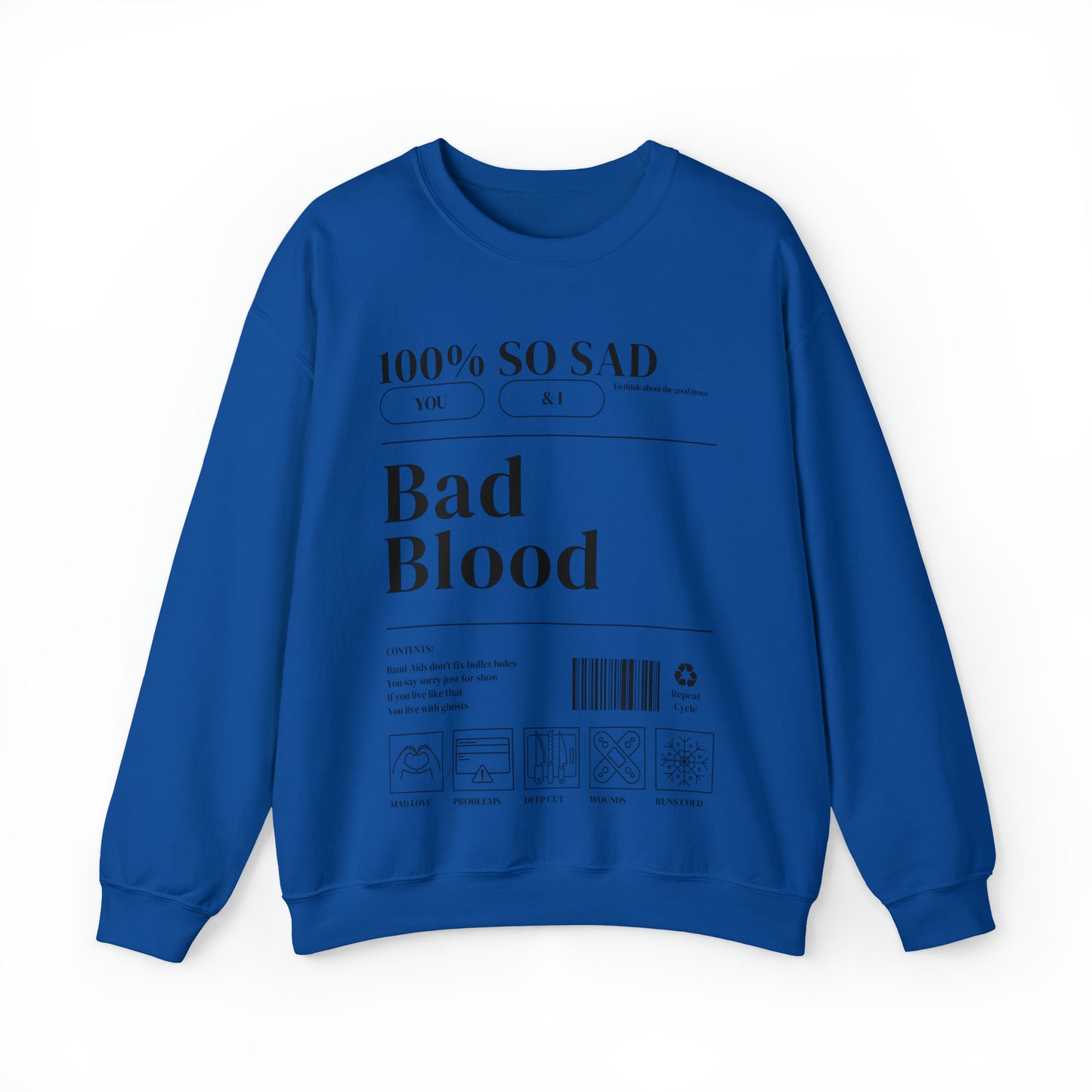 1989 BAD BLOOD Crewneck Sweatshirt