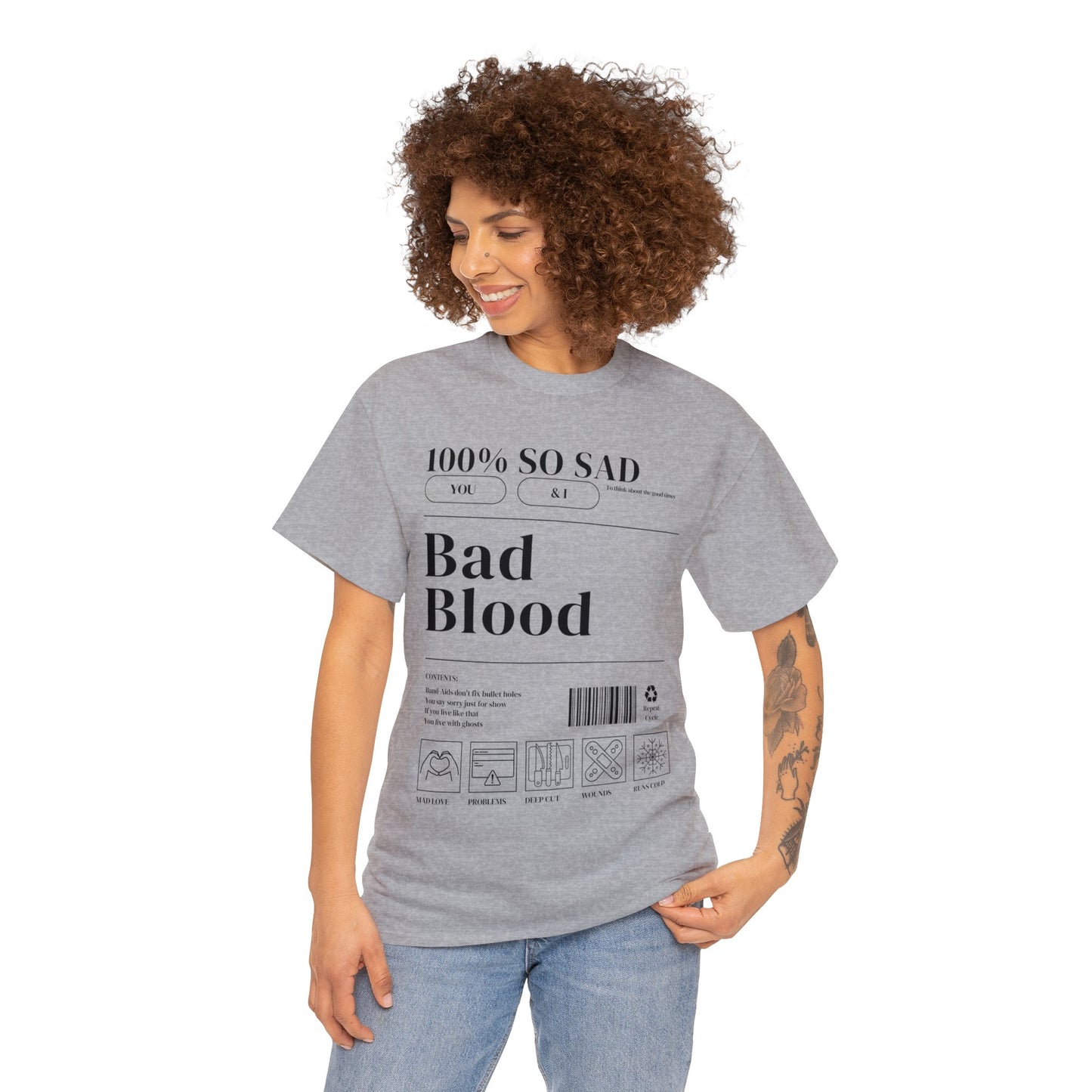 1989 BAD BLOOD Cotton Tee