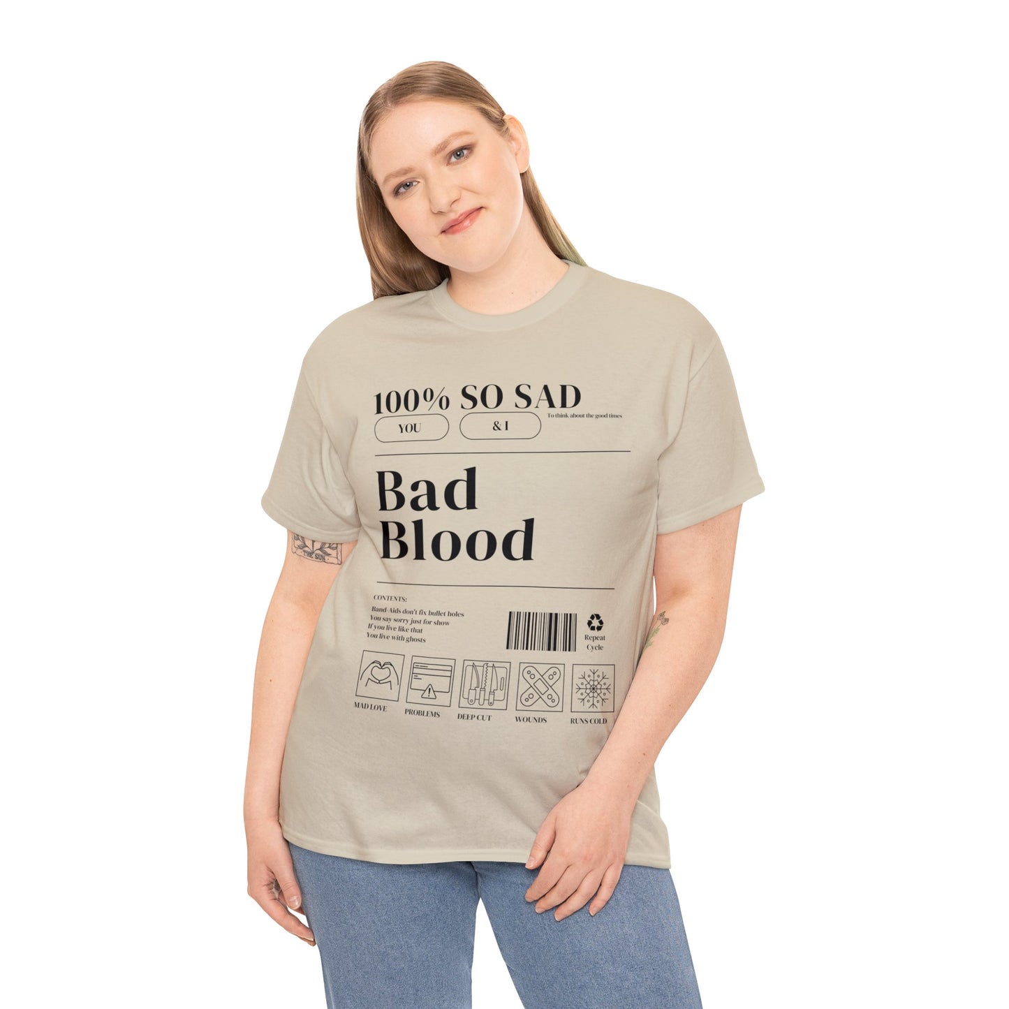 1989 BAD BLOOD Cotton Tee