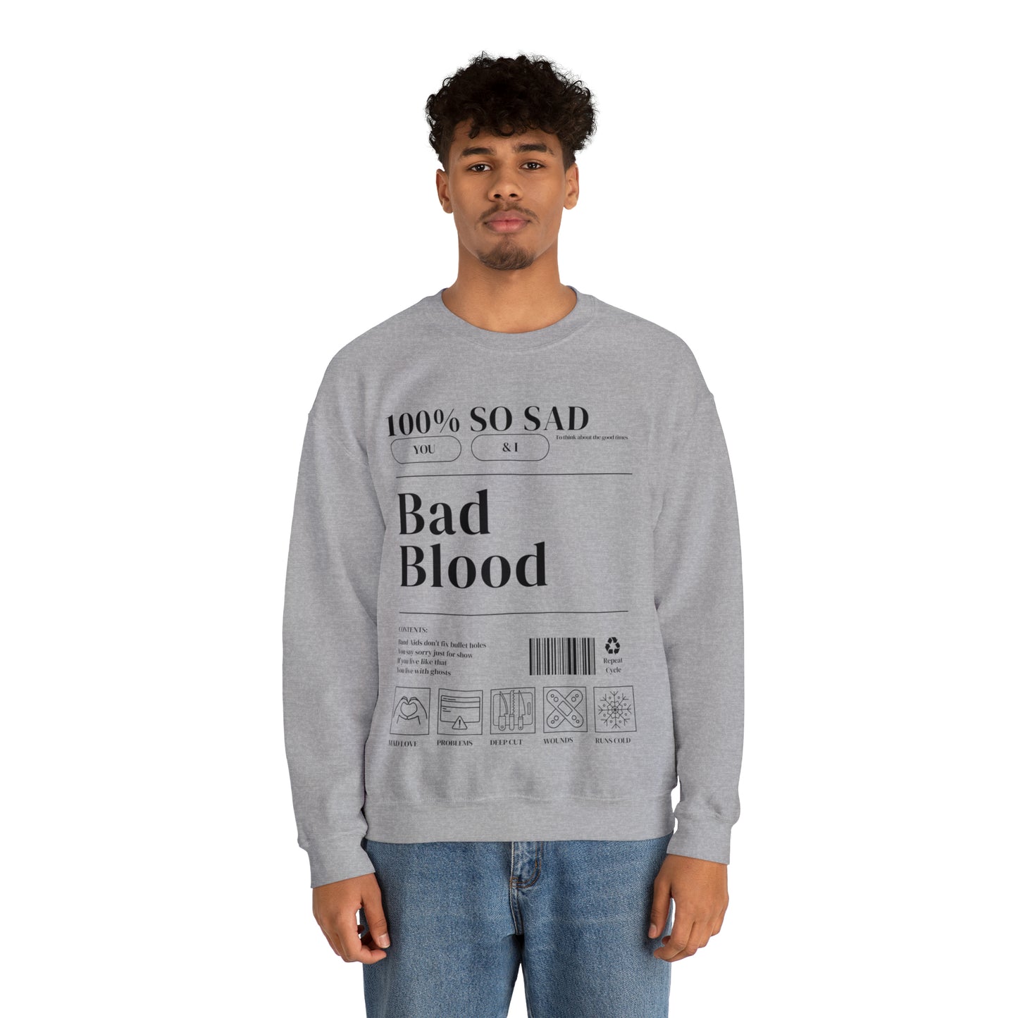 1989 BAD BLOOD Crewneck Sweatshirt