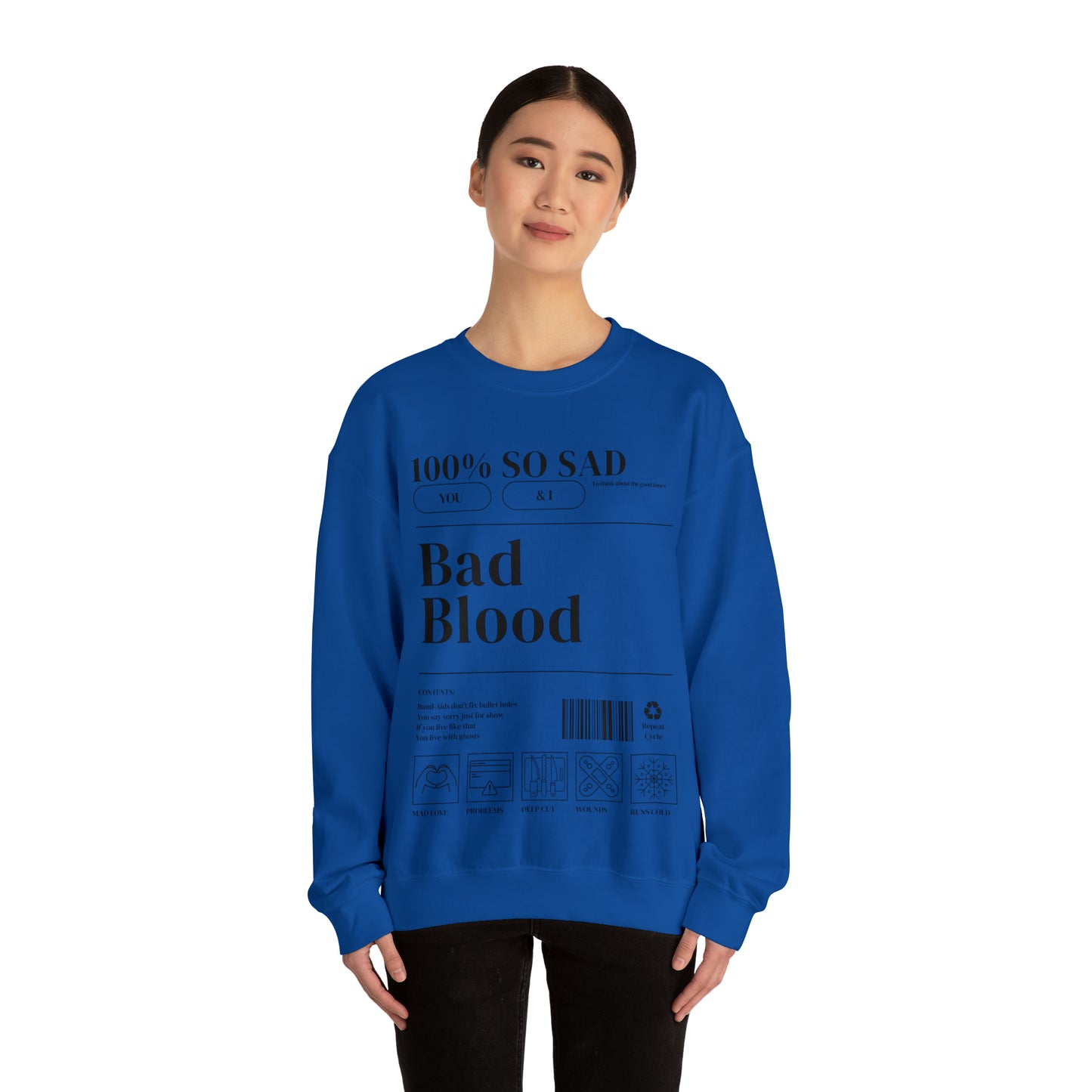 1989 BAD BLOOD Crewneck Sweatshirt