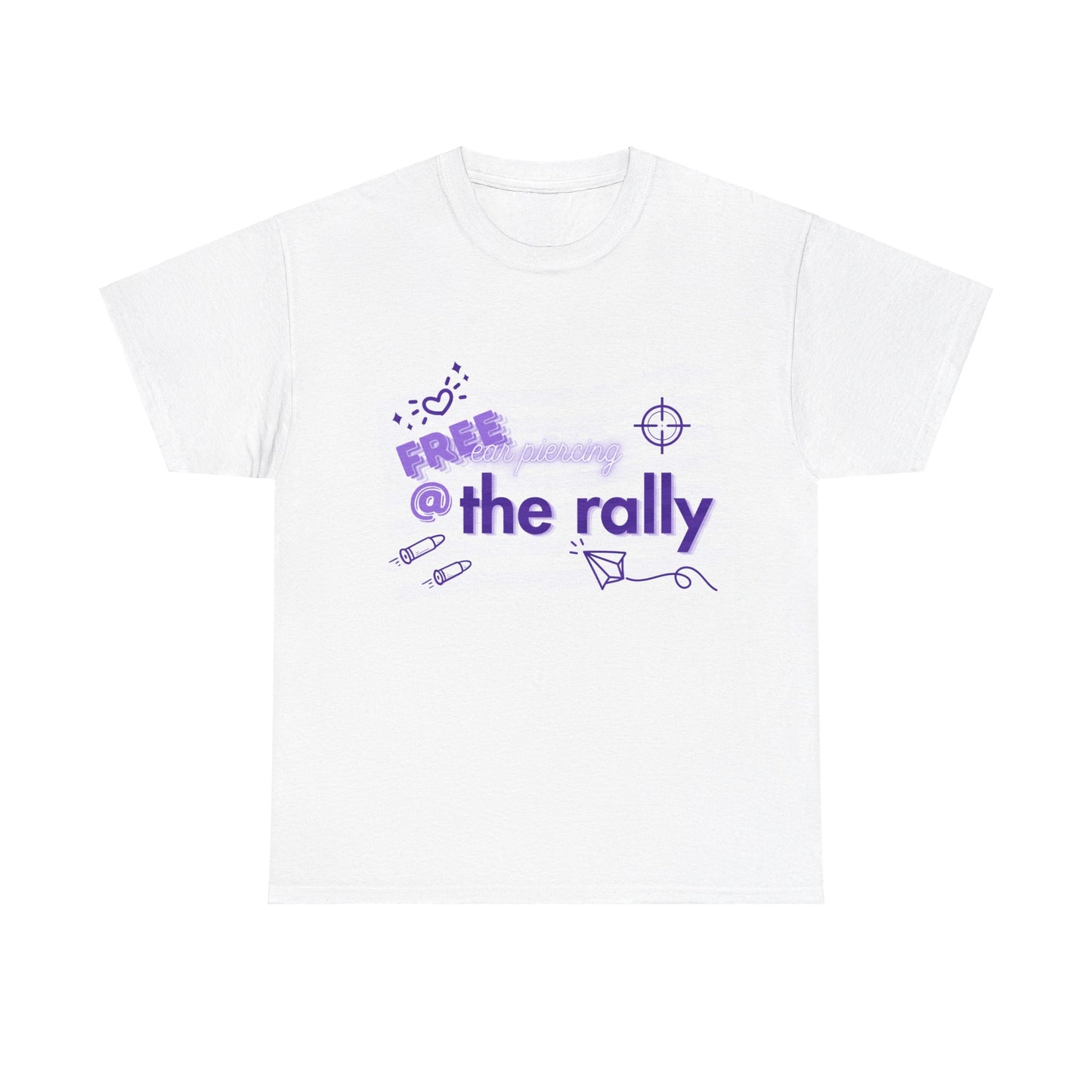 Free Ear Piercing at The Rally T-Shirt