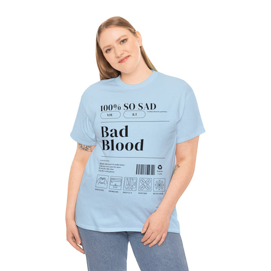 1989 BAD BLOOD Cotton Tee