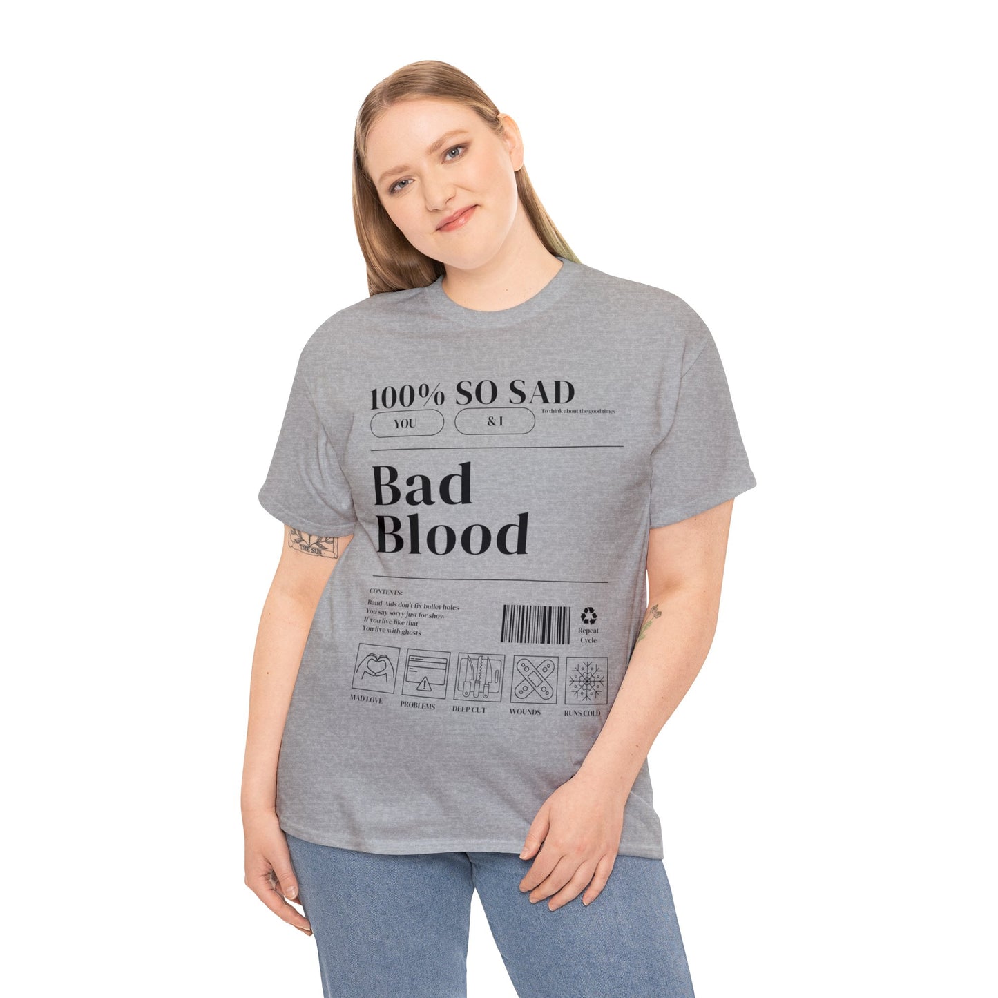 1989 BAD BLOOD Cotton Tee