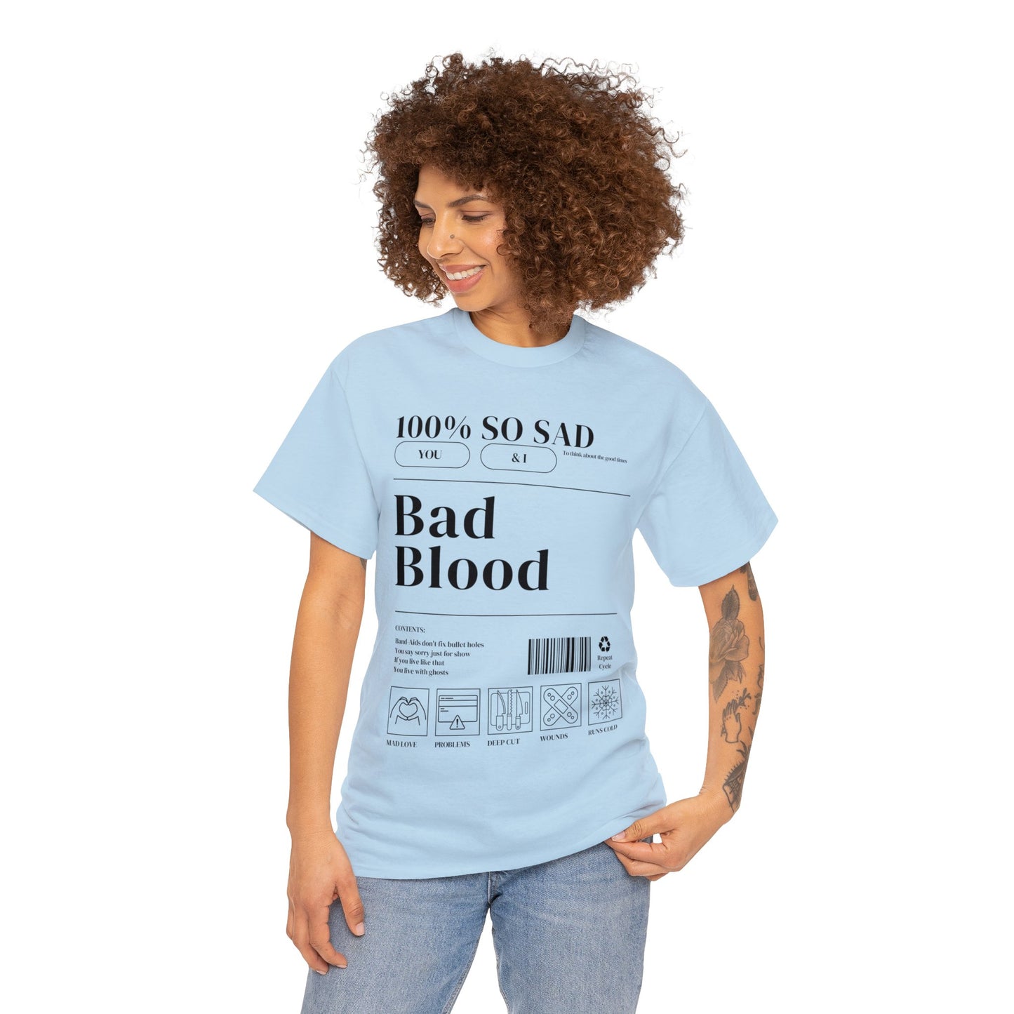 1989 BAD BLOOD Cotton Tee